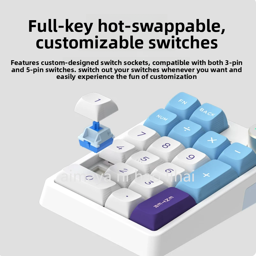 Gaming Keyboard Mini - Tastiera Meccanica Wireless Bluetooth Kzzi K20
