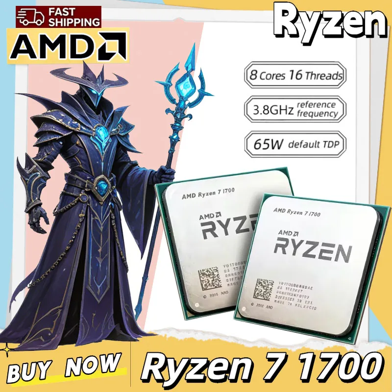 Amd Cpu Ryzen 7 - Processore CPU AMD Ryzen 7 1700