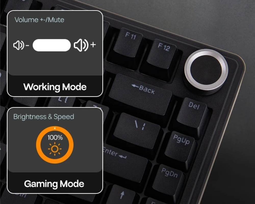 Tastiera da Gaming Cablata AUL - Gaming Keyboard Hot Swappable recensione e prezzo