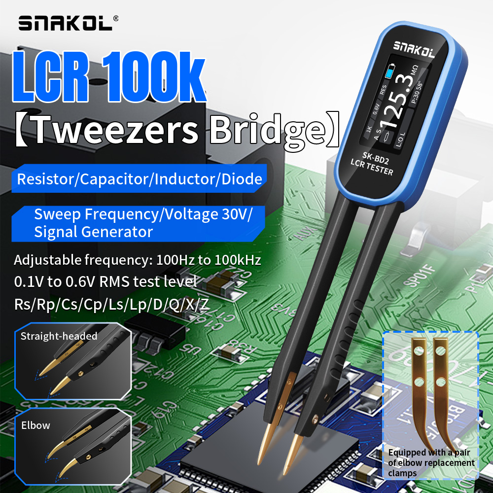 SNAKOL BD2 Smart Tweezer LCR D - Gaming Keyboard Test recensione e prezzo