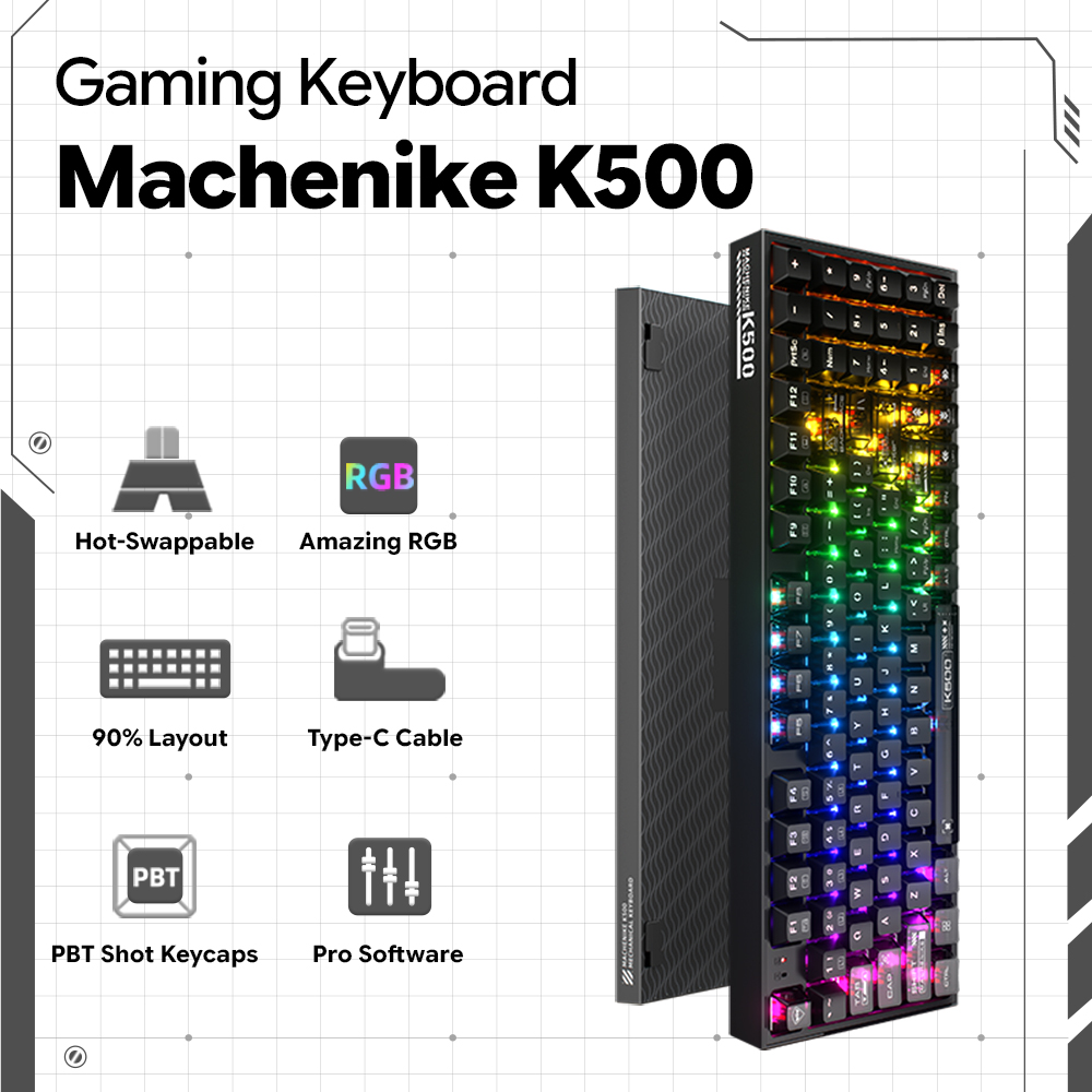 Tastiera Meccanica Cablata Mac - Gaming Keyboard Hot Swappable recensione e prezzo