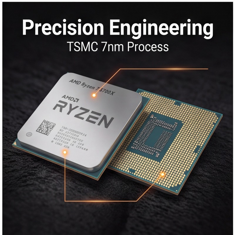 CPU AMD Ryzen 7 5700X 65W TDP  - Amd Cpu Ryzen 7 recensione e prezzo