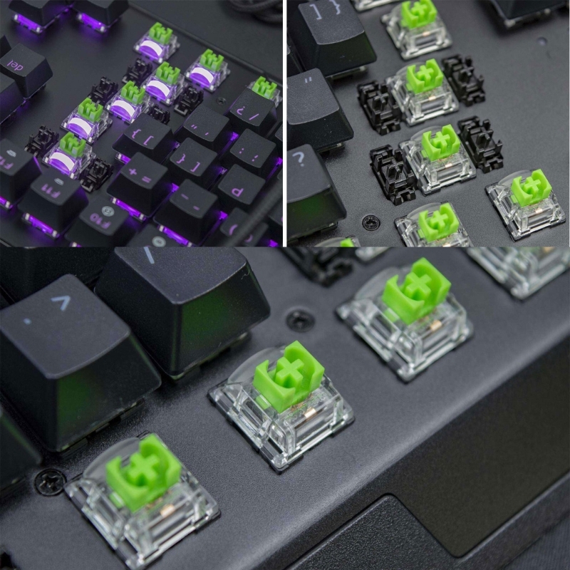 Interruttori RGB verdi 3pin da - Gaming Keyboard No Rgb recensione e prezzo