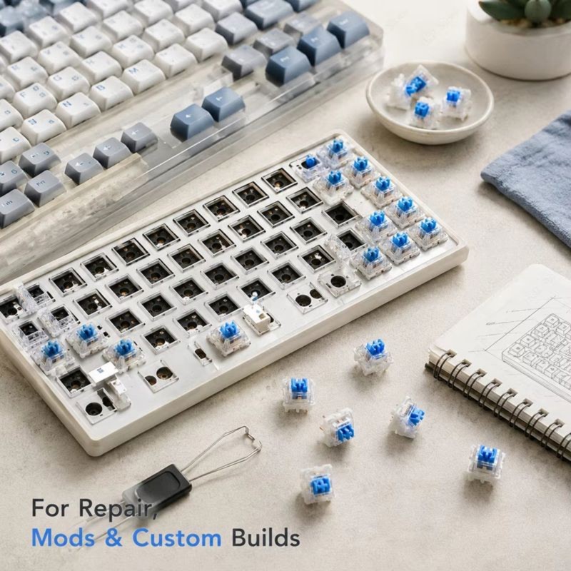 DT21 100 Pezzi Interruttori Me - Keyboard Gaming Blue Switch recensione e prezzo
